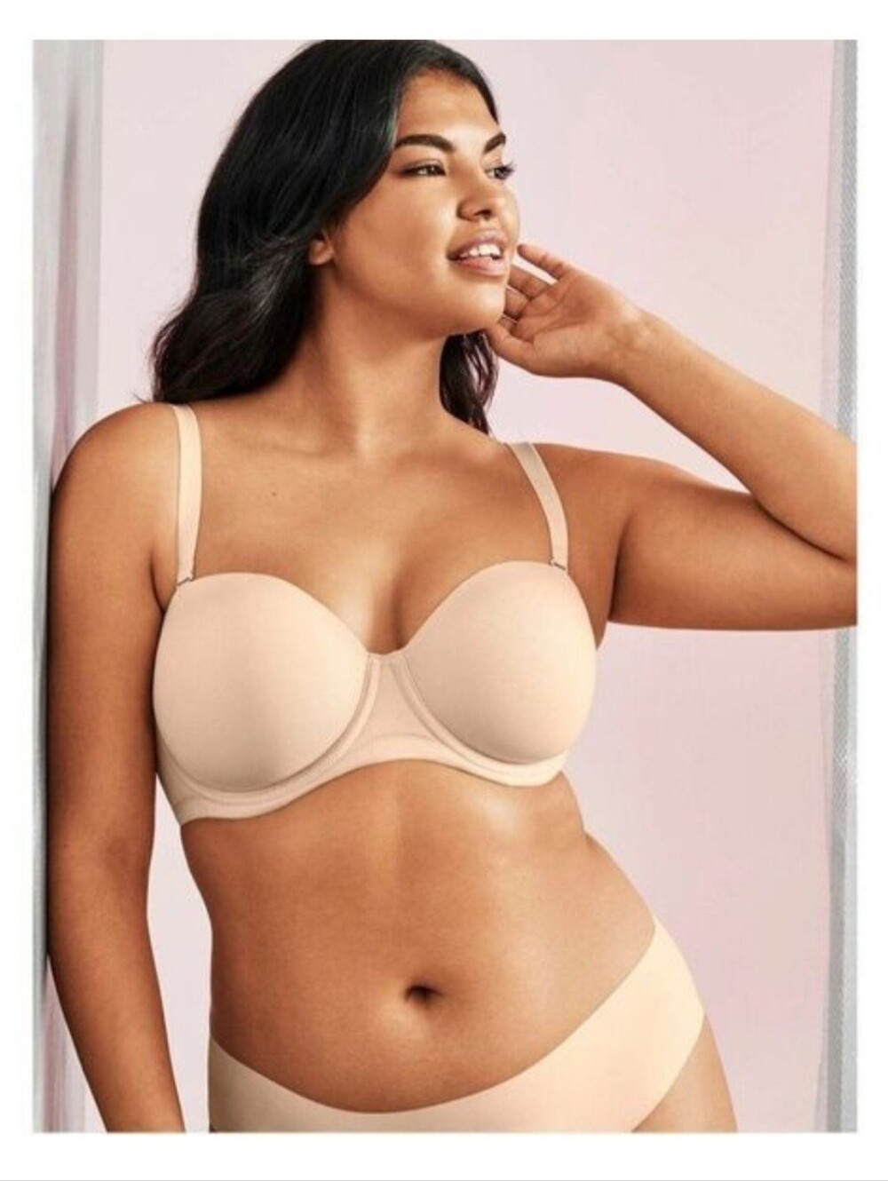 Wacoal Red Carpet Convertible Strapless Full Busted Underwire Bra 854119 Sz 40D
